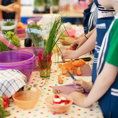 Innenraum Kinderküche im Taka-Tuka-Land